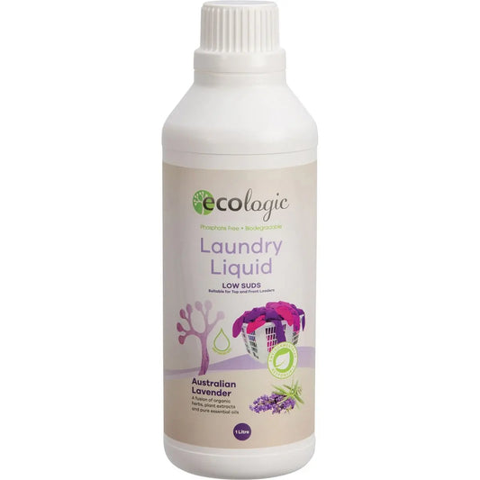 ECOLOGIC Laundry Liquid Australian Lavender 1L ECOLOGIC