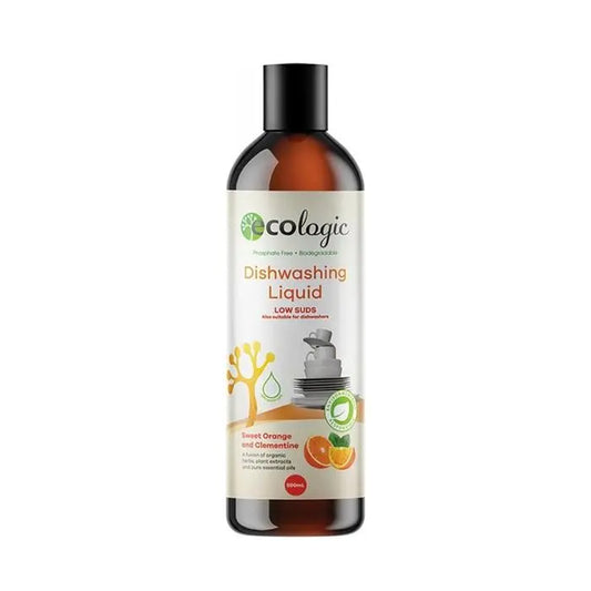 ECOLOGIC Dishwash Liquid Sweet Orange & Clementine 500ml ECOLOGIC