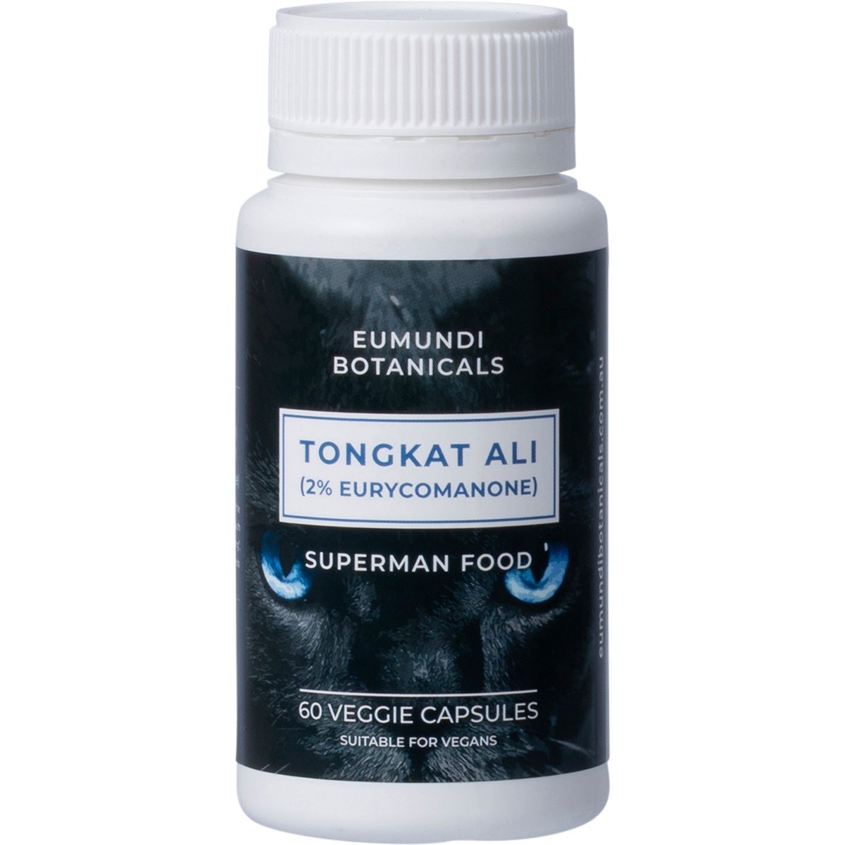 EUMUNDI BOTANICALS Tongkat Ali 2% Eurycomanone 60 Caps - Cutprice Online