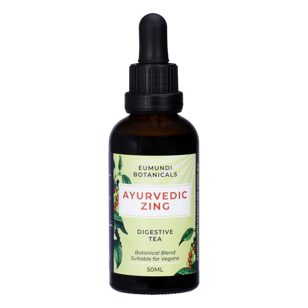 Eumundi Botanicals Ayurvedic Zing Digestive Tea 50ml - Cutprice Online