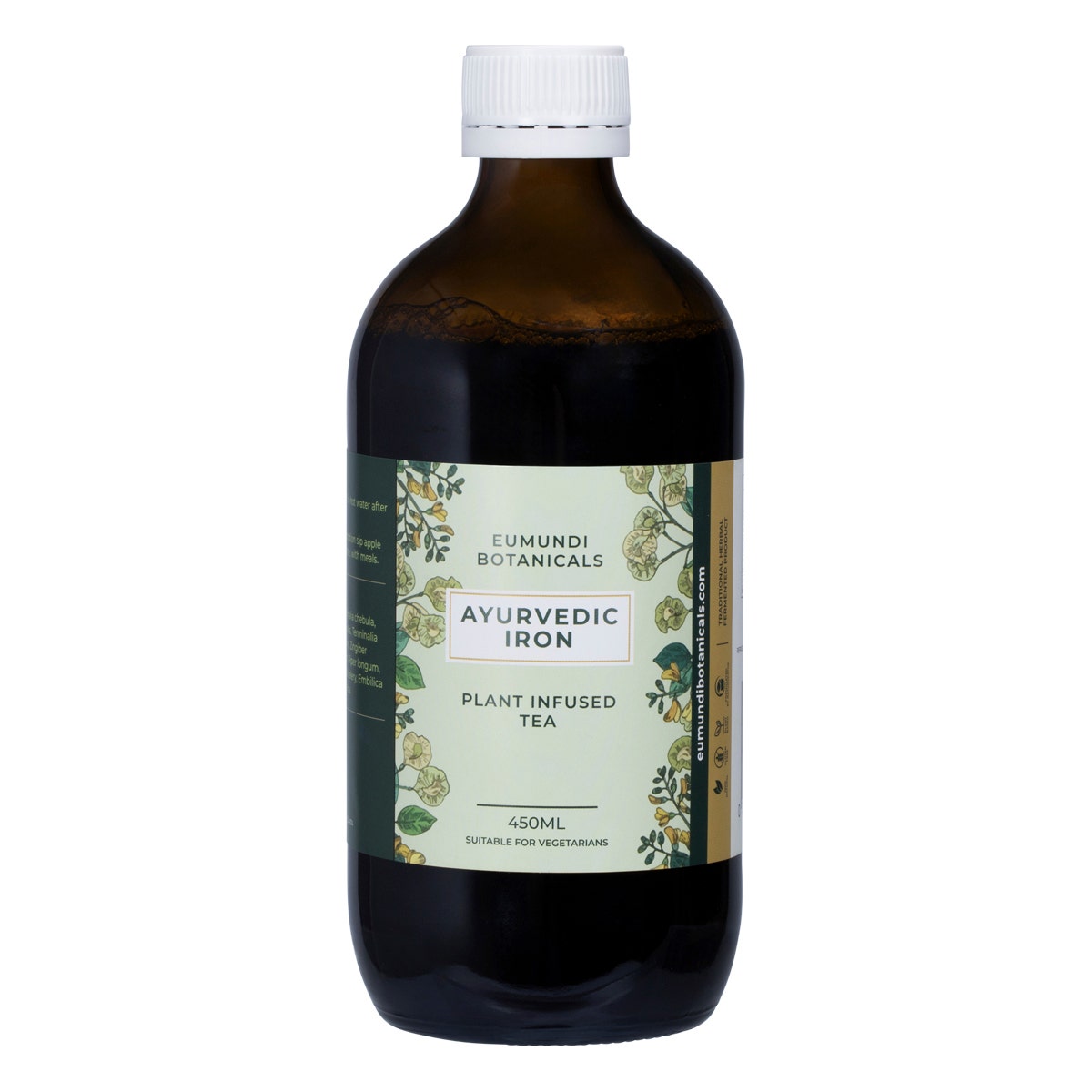 Eumundi Botanicals Ayurvedic Iron Plant Infused Tea 450ml - Cutprice Online
