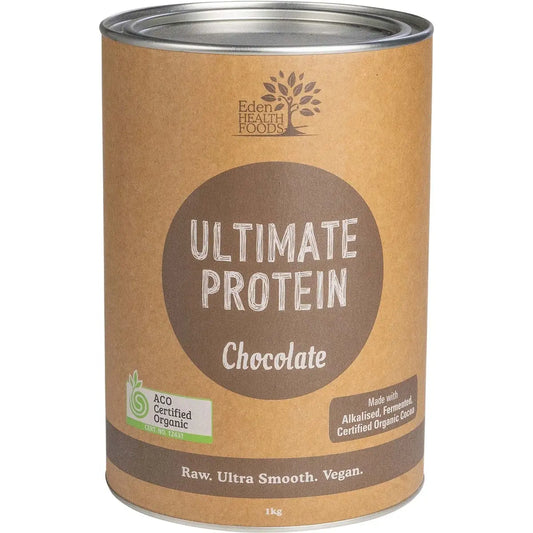 EDEN HEALTHFOODS Ultimate Protein Sprouted Brown Rice - Chocolate 1kg EDEN HEALTHFOODS