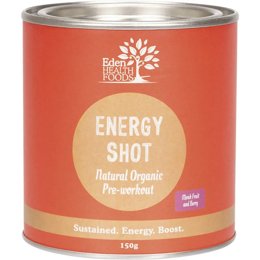 EDEN HEALTHFOODS Energy Shot Pre-Workout 150g EDEN HEALTHFOODS