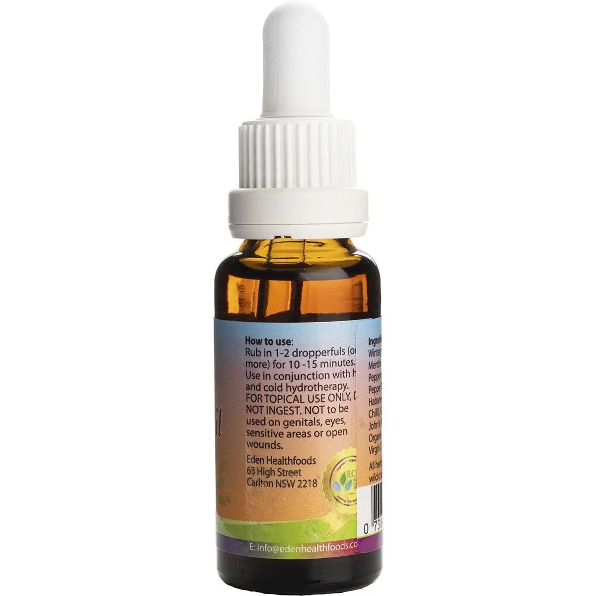 EDEN HEALTHFOODS Deep Tissue Oil Massage Oil 25ml EDEN HEALTHFOODS