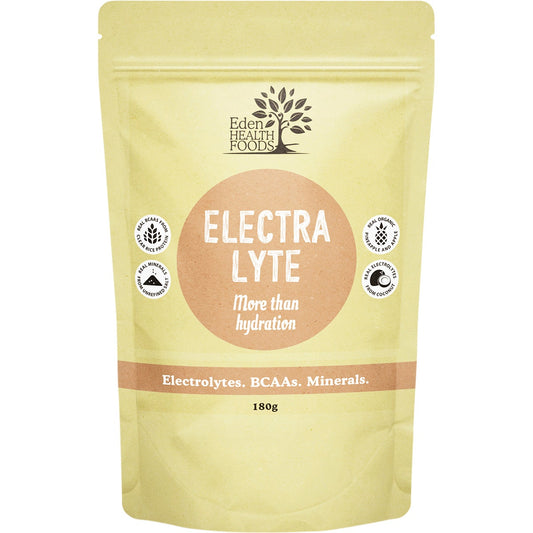 EDEN HEALTHFOODS Electralyte Pineapple and Apple with Celtic Sea Salt 180g - Cutprice Online