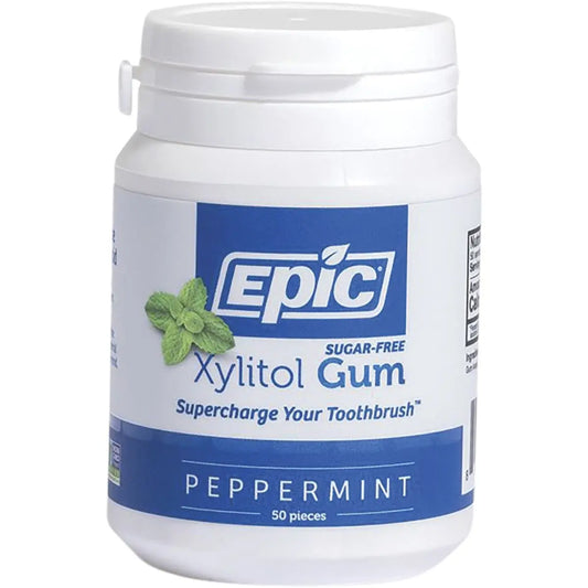 EPIC Xylitol Chewing Gum Peppermint 50 EPIC