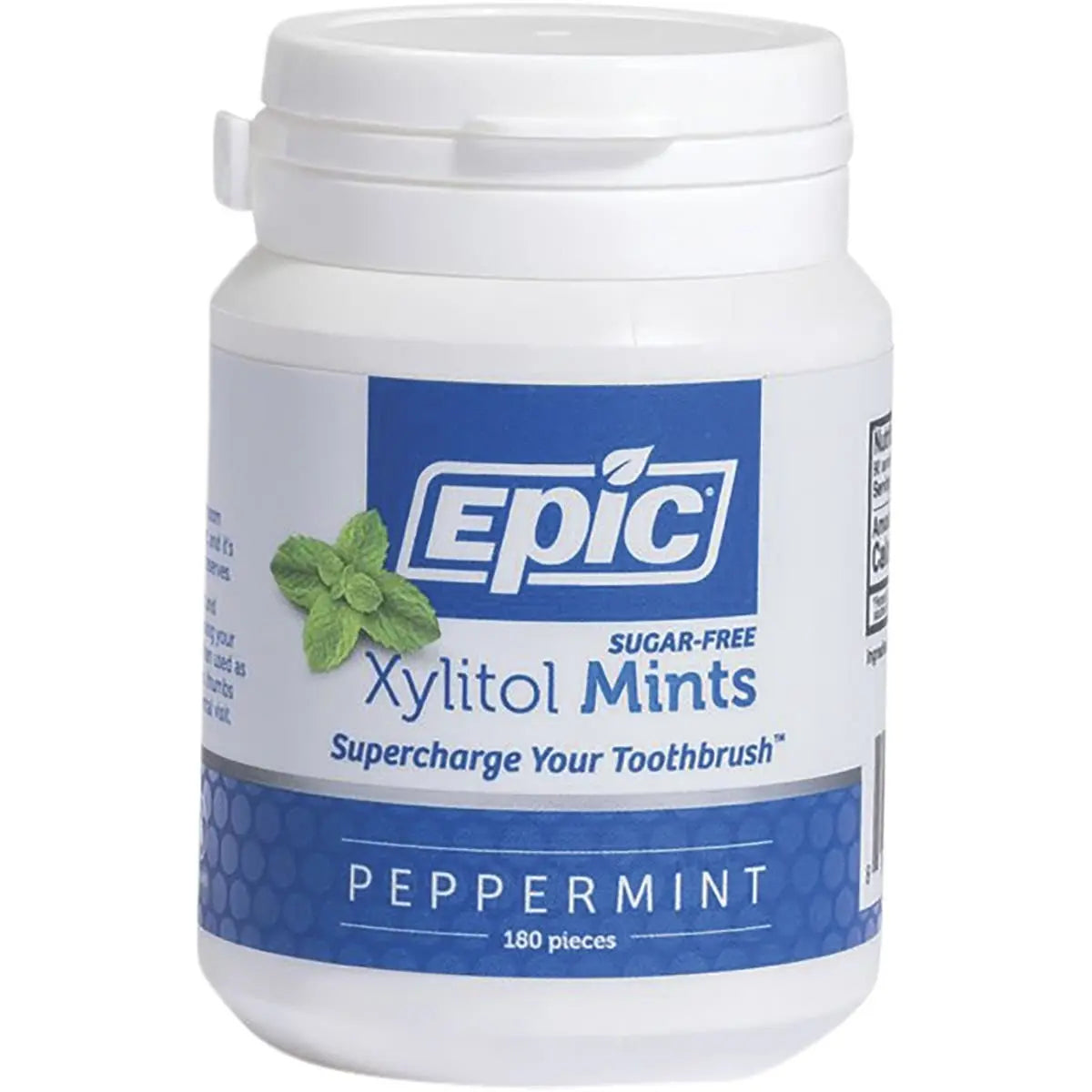 EPIC Xylitol Dental Mints Peppermint 180 EPIC