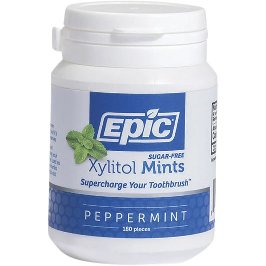EPIC Xylitol Dental Mints Peppermint 180 EPIC