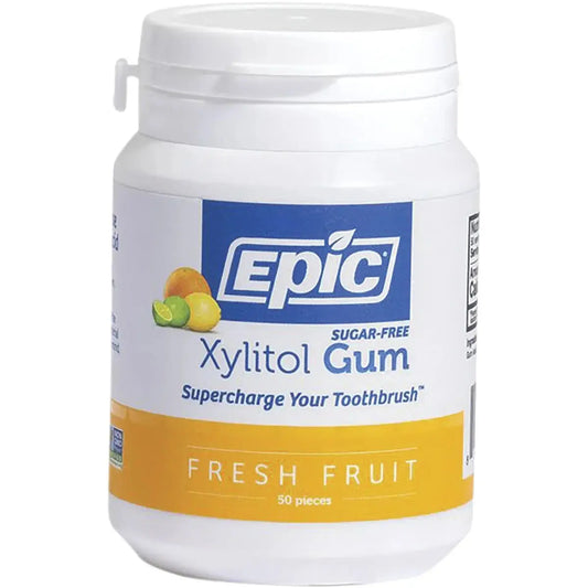 EPIC Xylitol Chewing Gum Fresh Fruit 50 EPIC