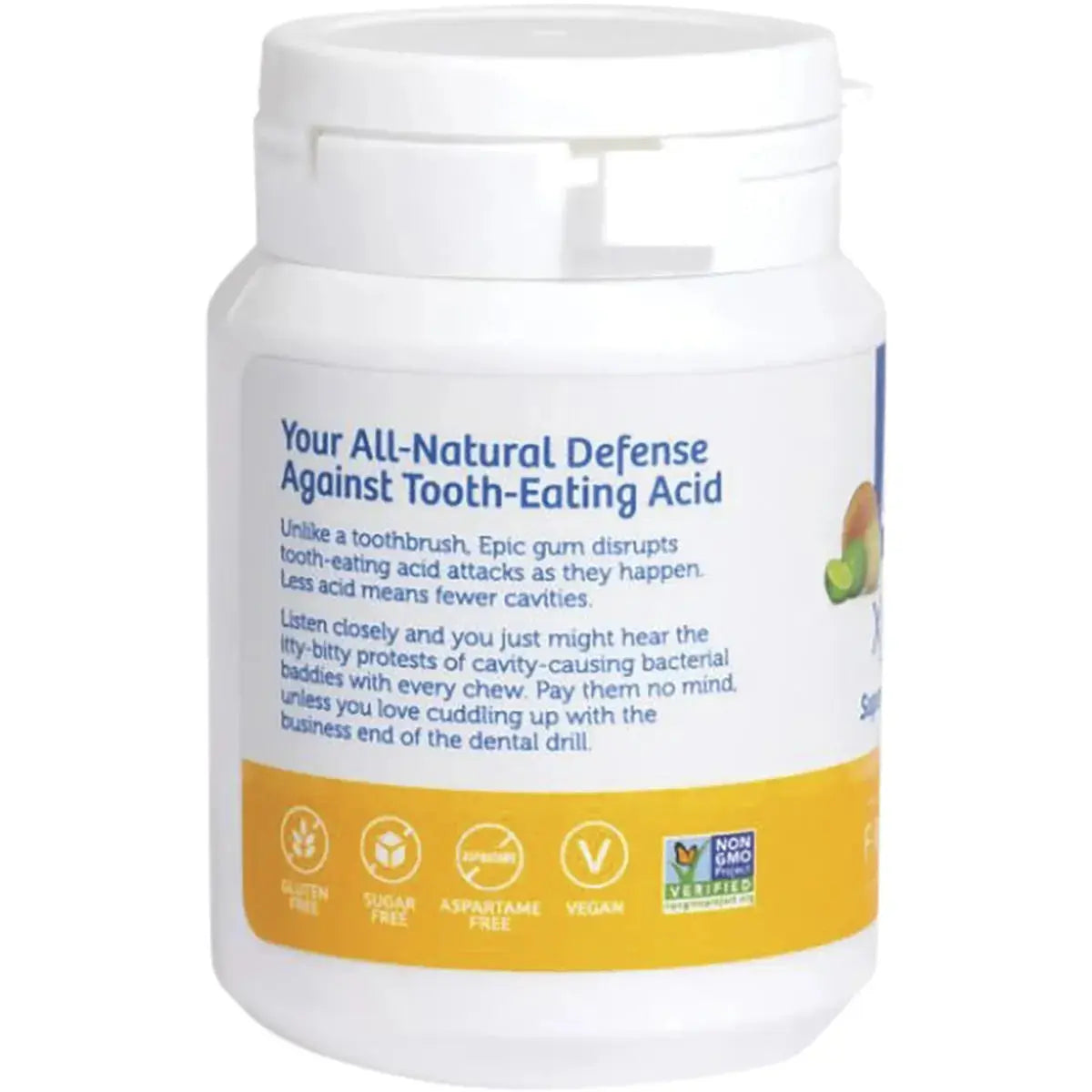 EPIC Xylitol Chewing Gum Fresh Fruit 50 EPIC