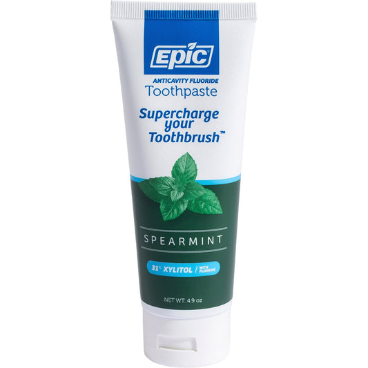 Epic Spearmint Toothpaste with Xylitol (with Fluoride) 4.9oz - Cutprice Online