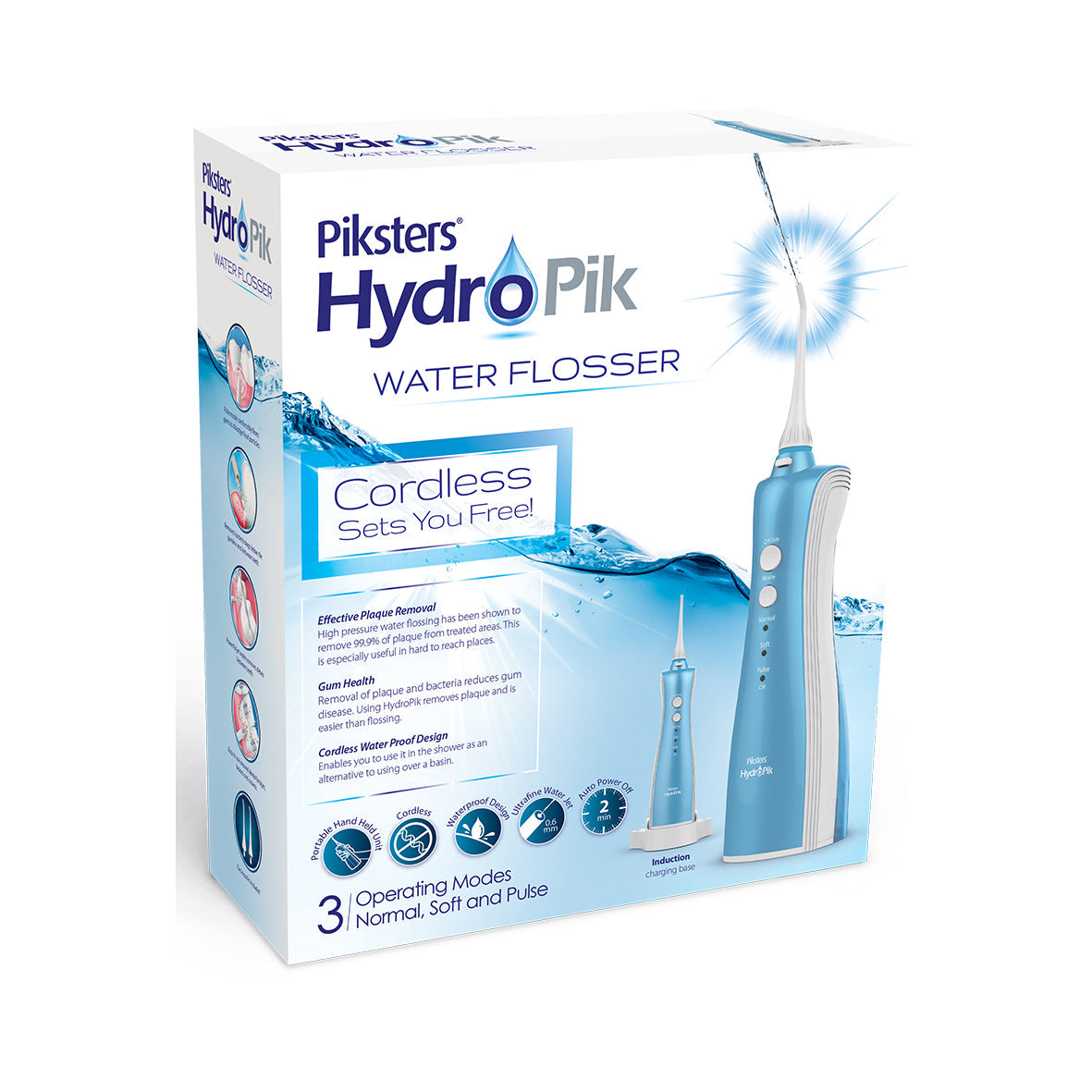 Piksters HydroPik Water Flosser Cordless - Cutprice Online