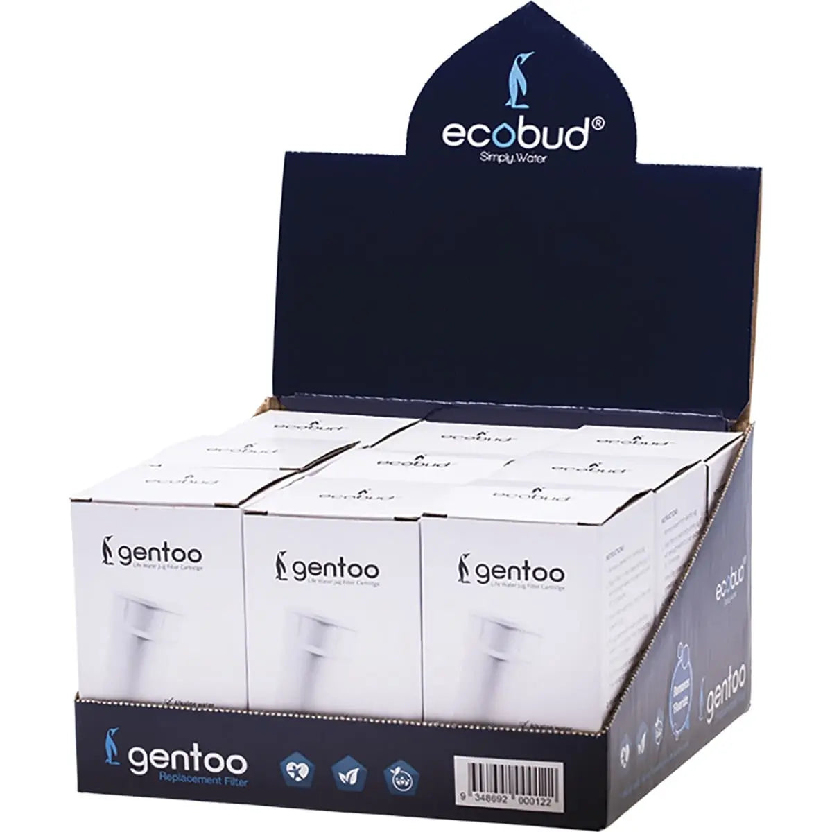 ECOBUD Replacement Filter For Ecobud Gentoo 9  - 9 Pack ECOBUD