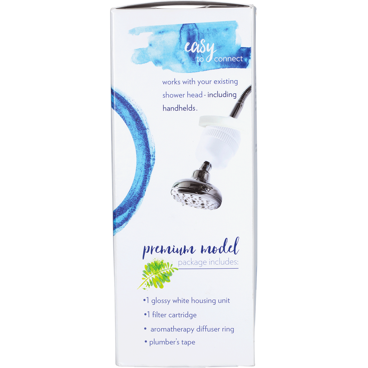 Enviro Products Premium Shower Filter White 1 Pack