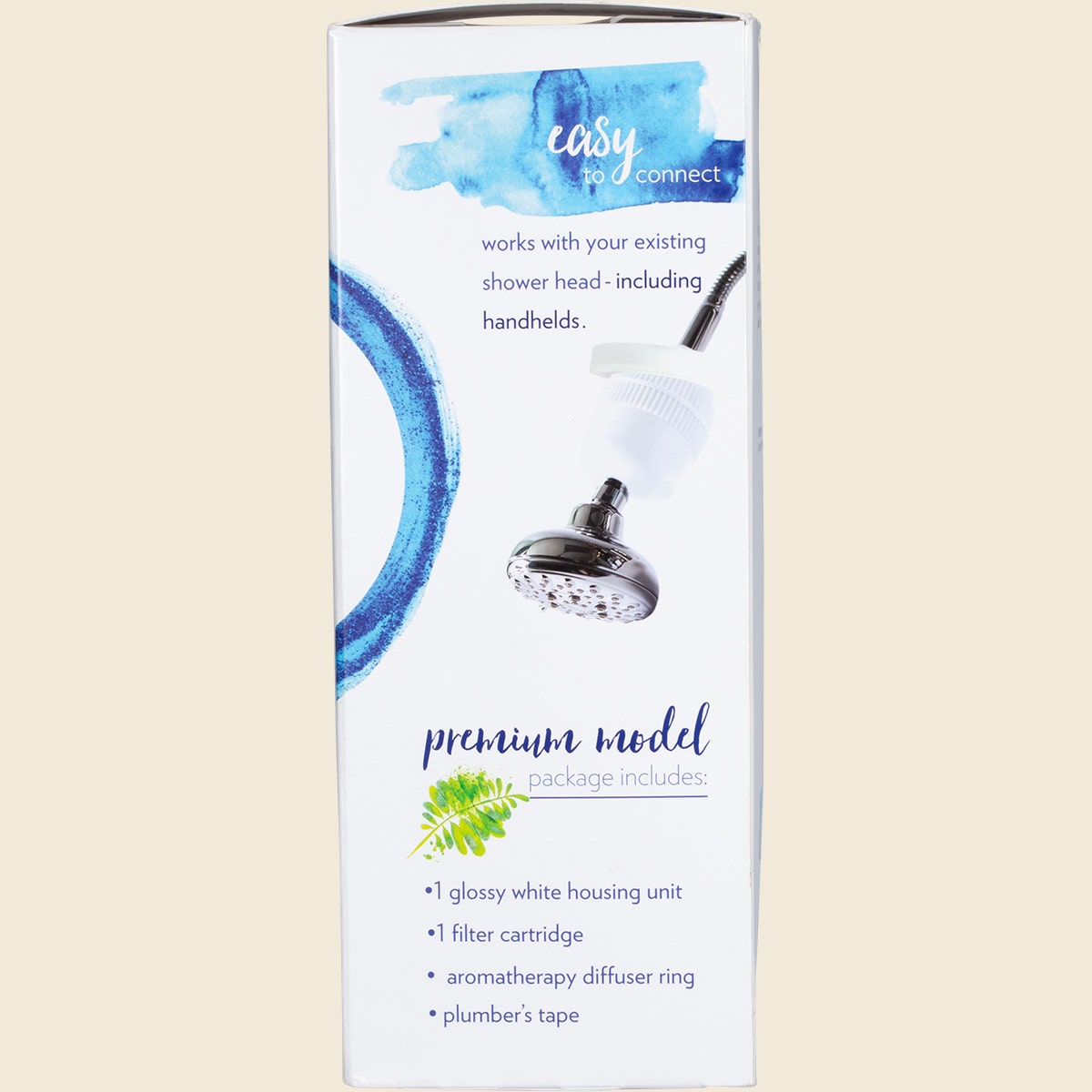 Enviro Products Premium Shower Filter White 1pc