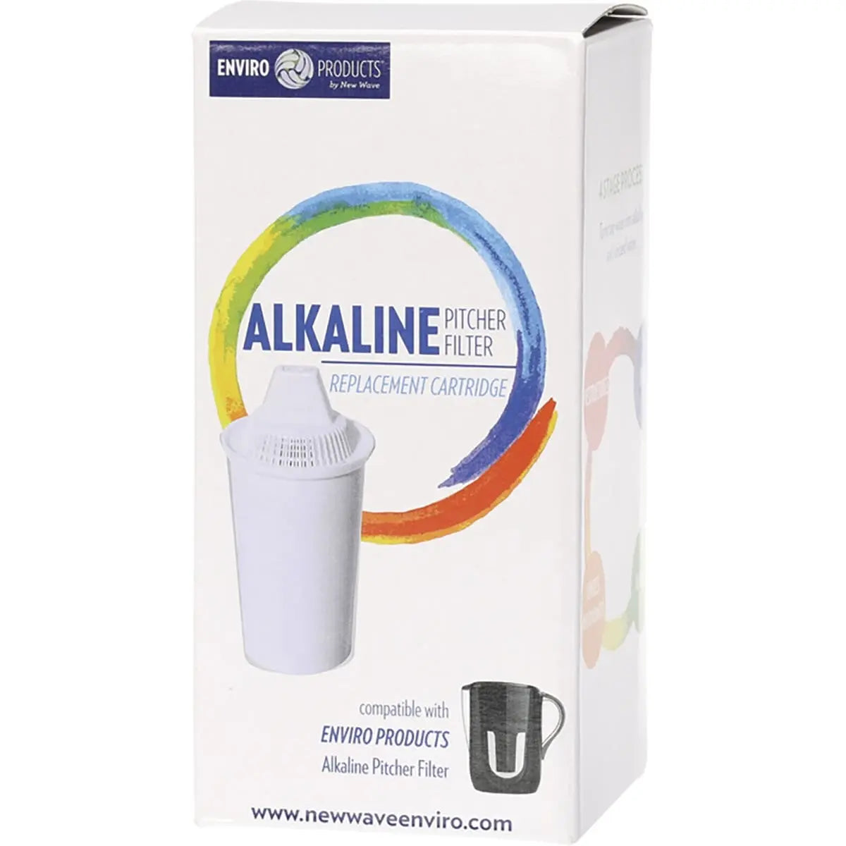 ENVIRO PRODUCTS Alkaline Pitcher Filter Replacement Cartridge 1 ENVIRO PRODUCTS