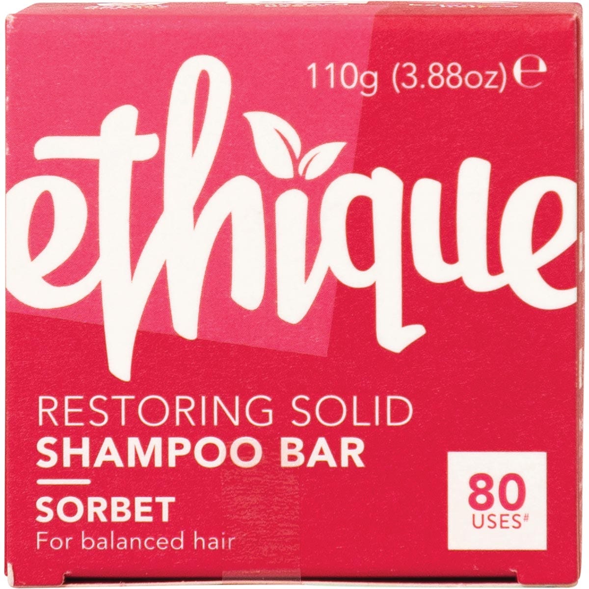 ETHIQUE Solid Shampoo Bar Sorbet Balanced Hair 110g - Cutprice Online