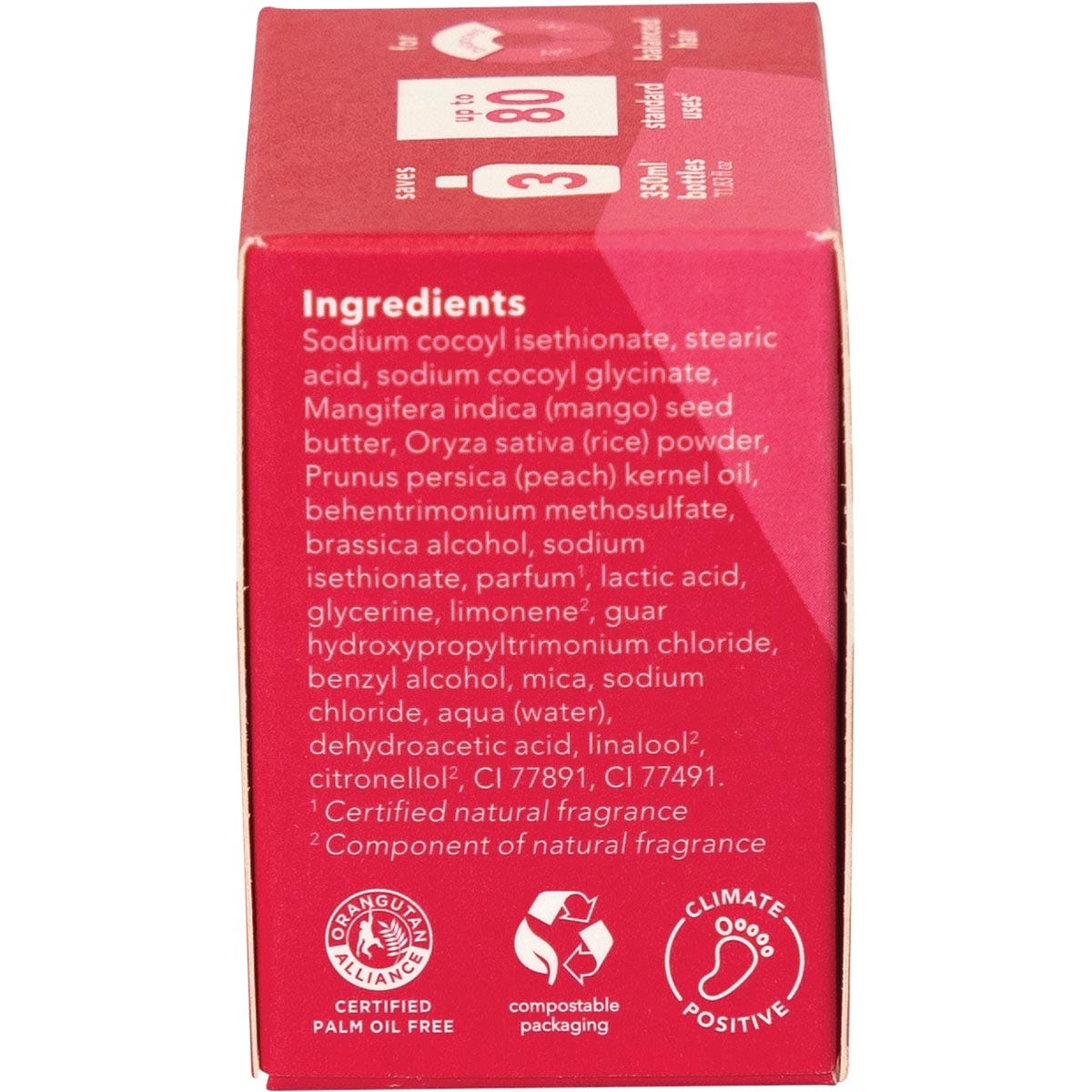ETHIQUE Solid Shampoo Bar Sorbet Balanced Hair 110g - Cutprice Online