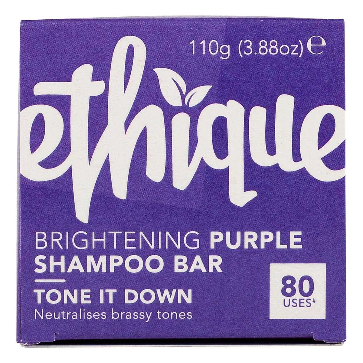 ETHIQUE Solid Shampoo Bar Tone It Down - Purple 110g ETHIQUE