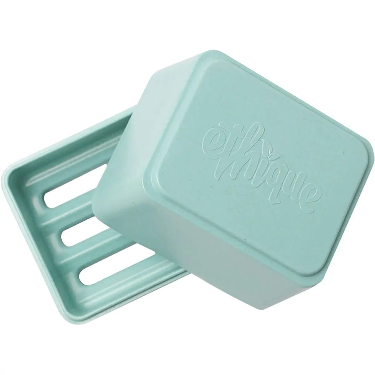 ETHIQUE Bamboo & Cornstarch Shower Container Aqua 1 ETHIQUE