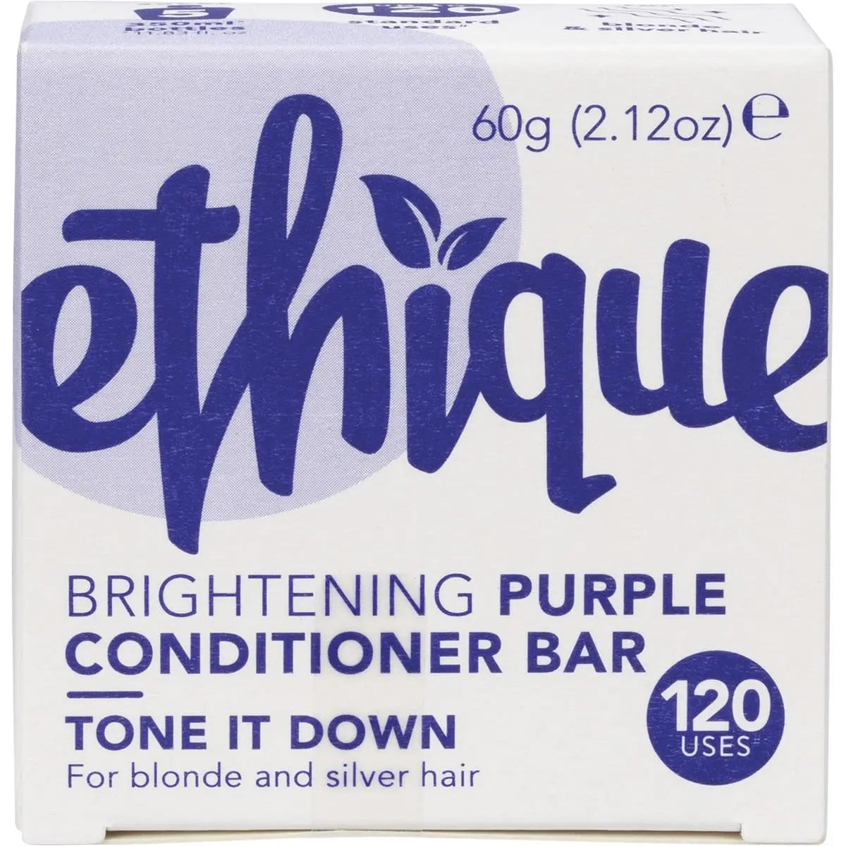 ETHIQUE Solid Conditioner Bar Tone It Down - Purple 60g ETHIQUE