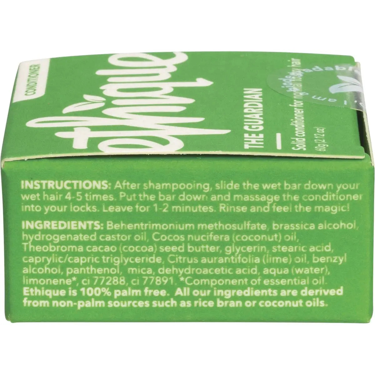 ETHIQUE Solid Conditioner (Mini) The Guardian - Normal Or Dry Hair 15g 20PK ETHIQUE