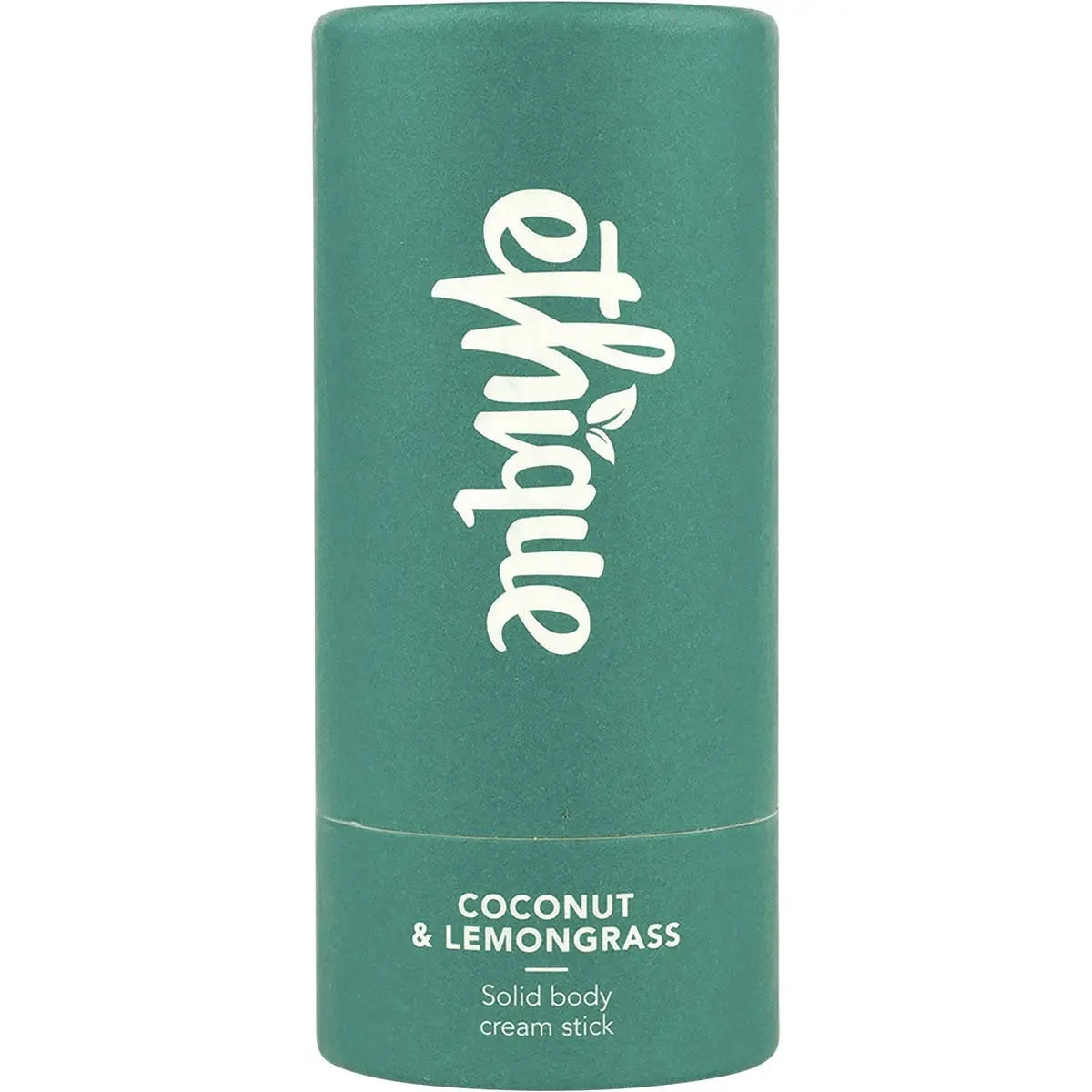 ETHIQUE Solid Body Cream Stick Coconut & Lemongrass 100g ETHIQUE