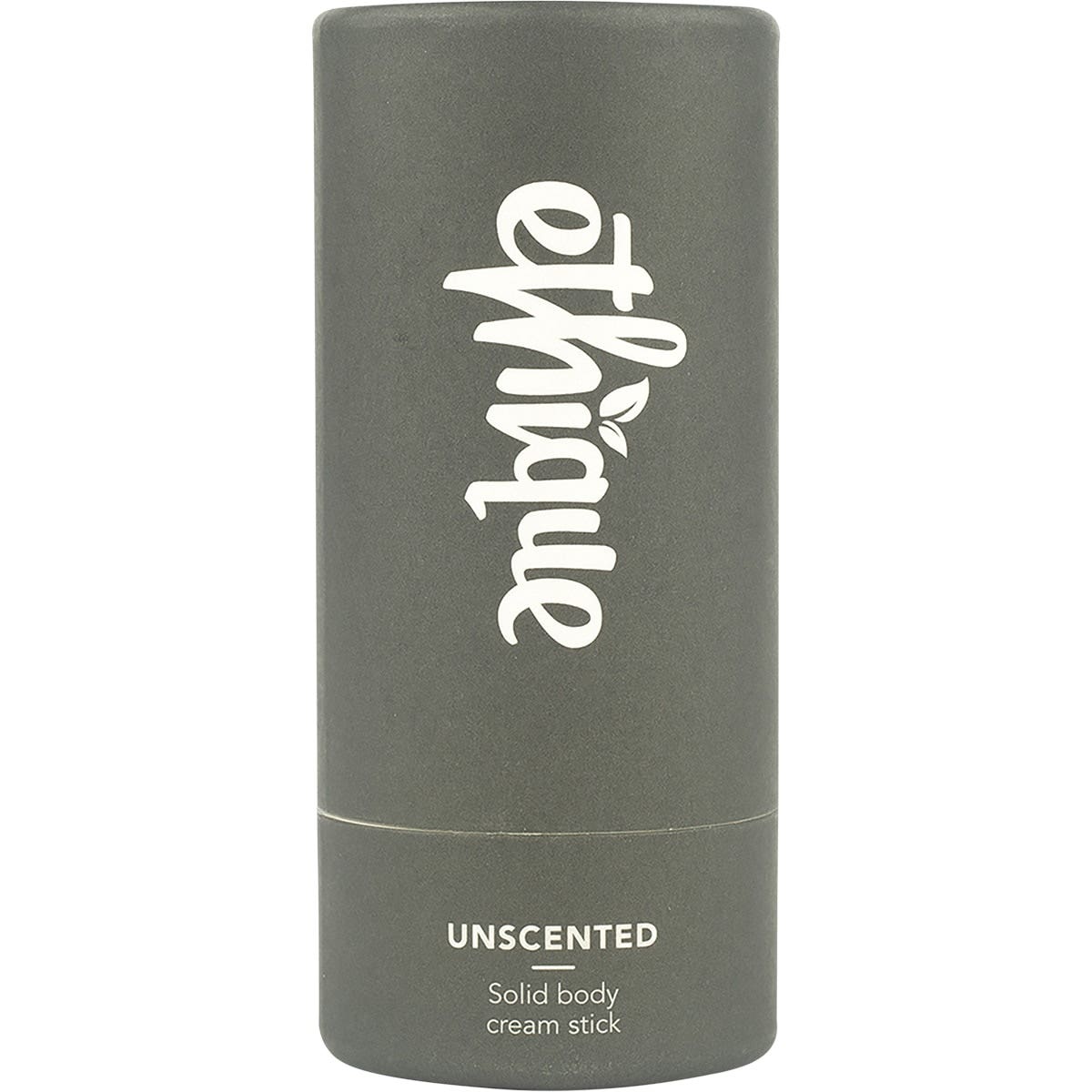 ETHIQUE Solid Body Cream Stick Unscented 100g ETHIQUE