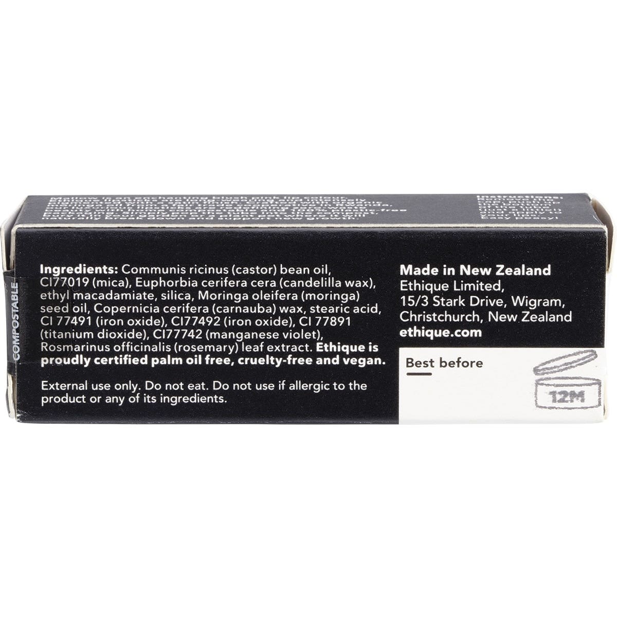 ETHIQUE Lipstick Mallow - Blush Pink 8g ETHIQUE