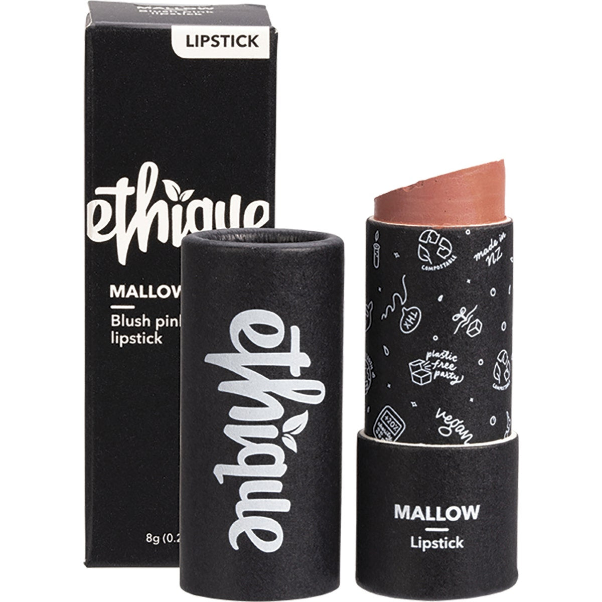 ETHIQUE Lipstick Mallow - Blush Pink 8g ETHIQUE