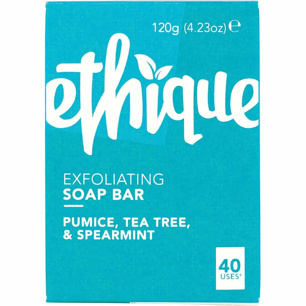 ETHIQUE Solid Bodywash Bar Pumice, Tea Tree & Spearmint 120g ETHIQUE
