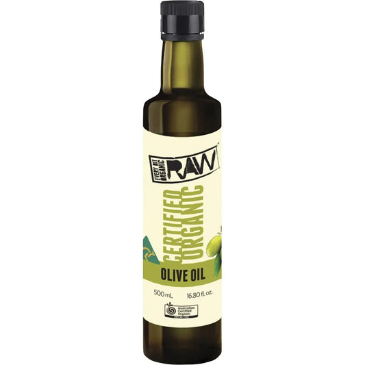 EVERY BIT ORGANIC RAW Olive Oil Cold Pressed - Extra Virgin 500ml EVERY BIT