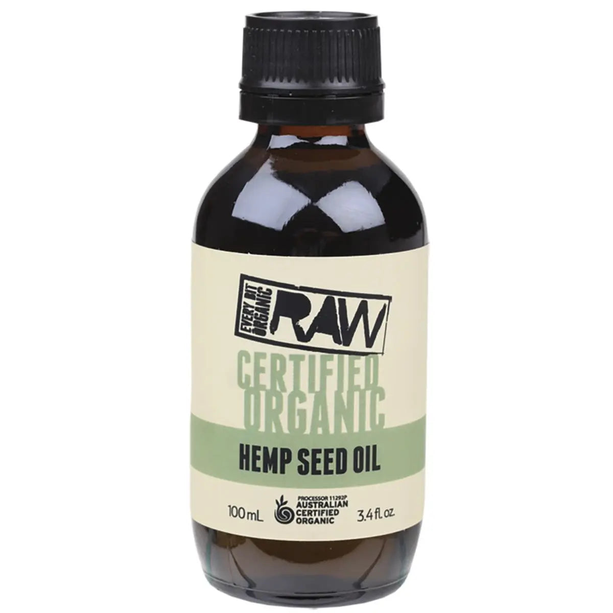 EVERY BIT ORGANIC RAW Hemp Seed Oil 100ml EVERY BIT