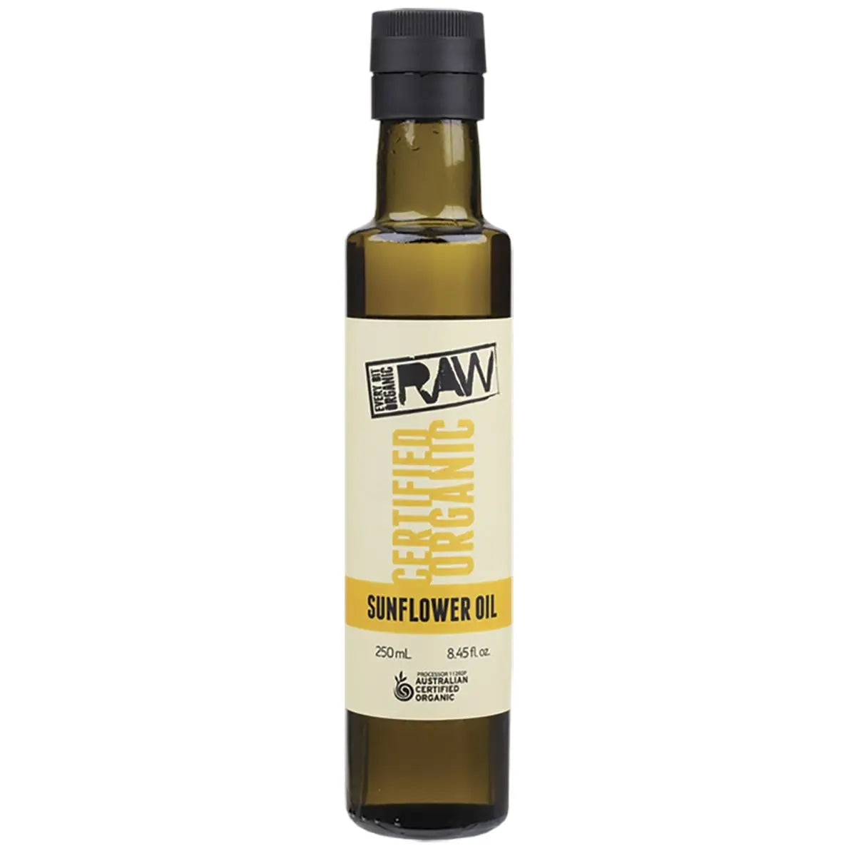 EVERY BIT ORGANIC RAW Sunflower Oil Unrefined 250ml EVERY BIT