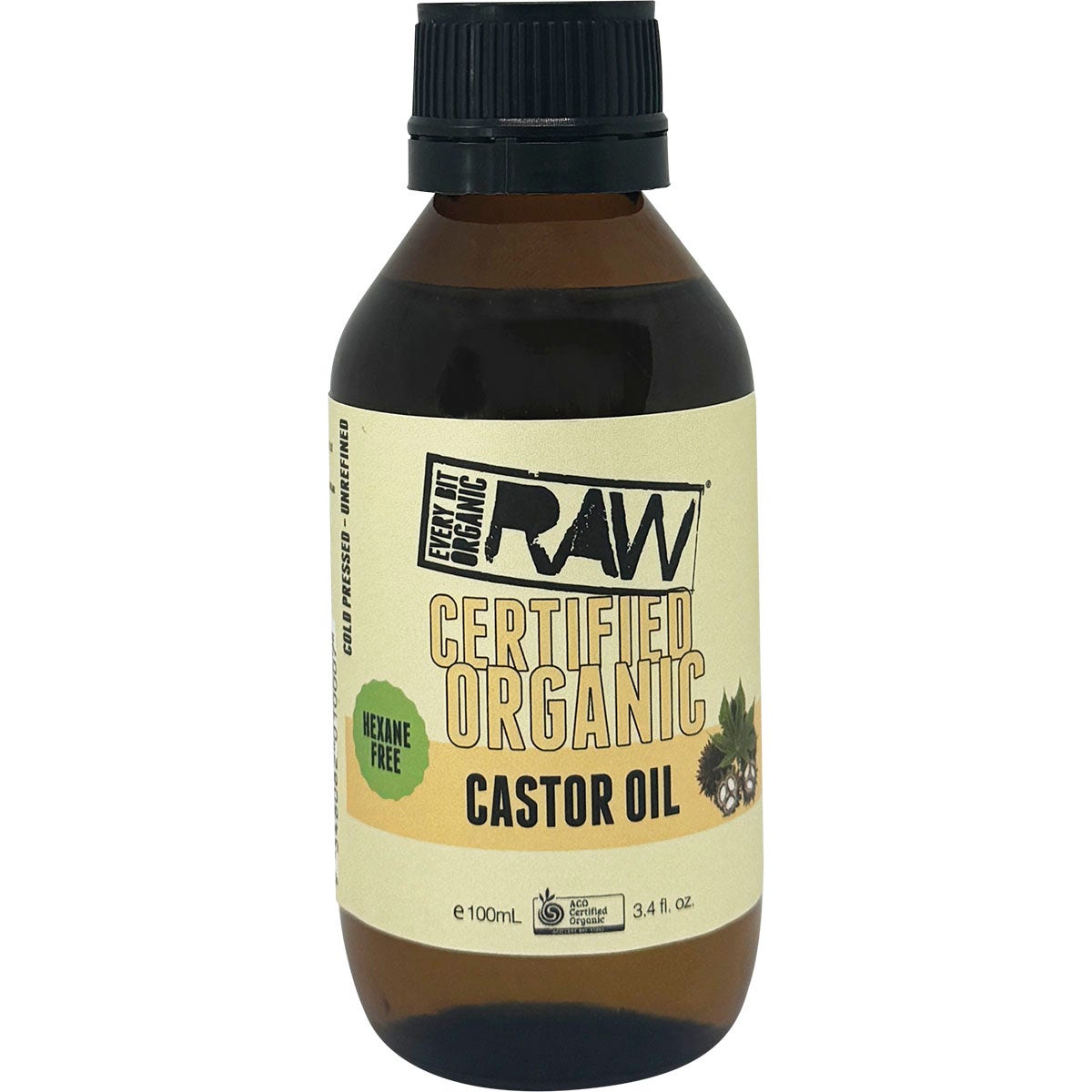 Every Bit Organic Castor Oil 100ml - Cutprice Online