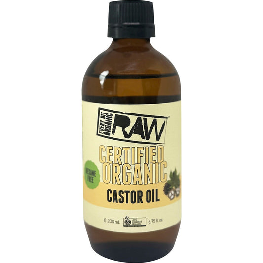 Every Bit Organic Castor Oil 200ml - Cutprice Online