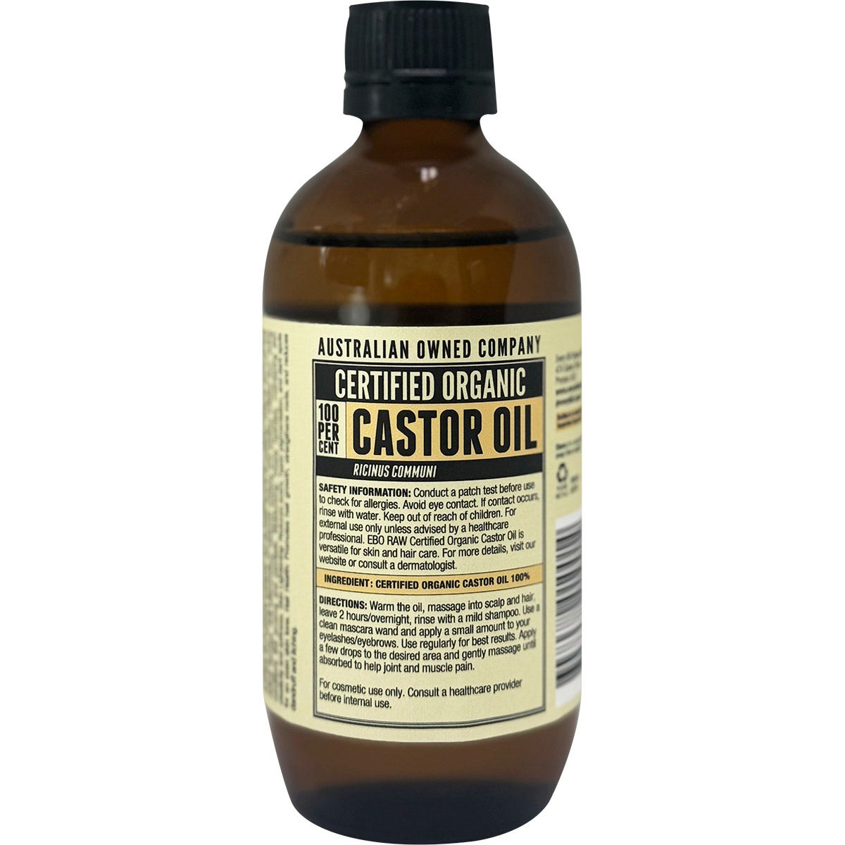 Every Bit Organic Castor Oil 200ml - Cutprice Online