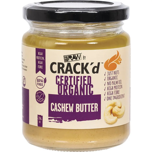 EVERY BIT ORGANIC RAW Crack'd Cashew Butter 250g EVERY BIT