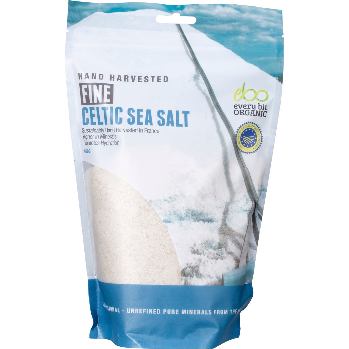Every Bit Organic Celtic Sea Salt Fine 650g - Cutprice Online