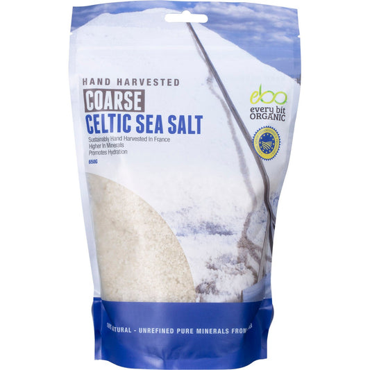 Every Bit Organic Celtic Sea Salt Coarse 650g - Cutprice Online