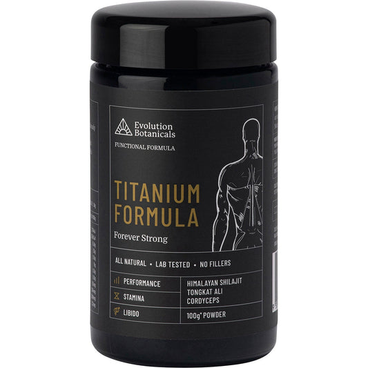 EVOLUTION BOTANICALS Titanium Formula Forever Strong 100g - Cutprice Online