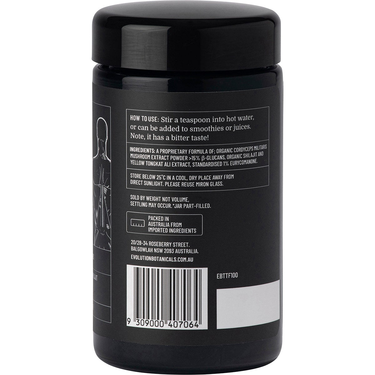 EVOLUTION BOTANICALS Titanium Formula Forever Strong 100g - Cutprice Online
