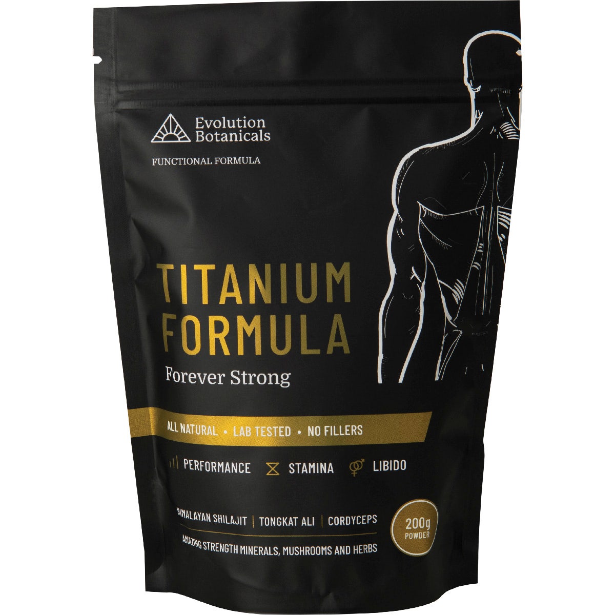 Evolution Botanicals Titanium Formula Forever Strong 200g - Cutprice Online