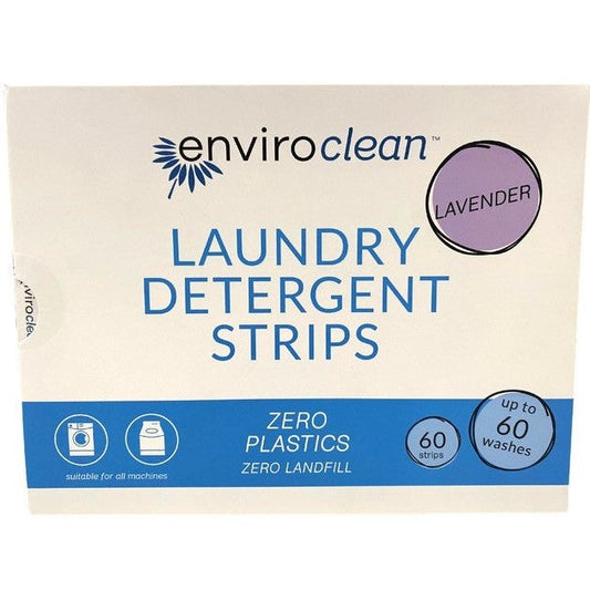 Enviroclean Earth Detergent Strips Lavender 60 strips Enviroclean Earth