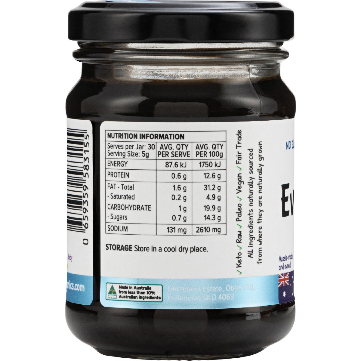 EveryOrganics EveryMite Reduced Aussie Salt 150g - Cutprice Online