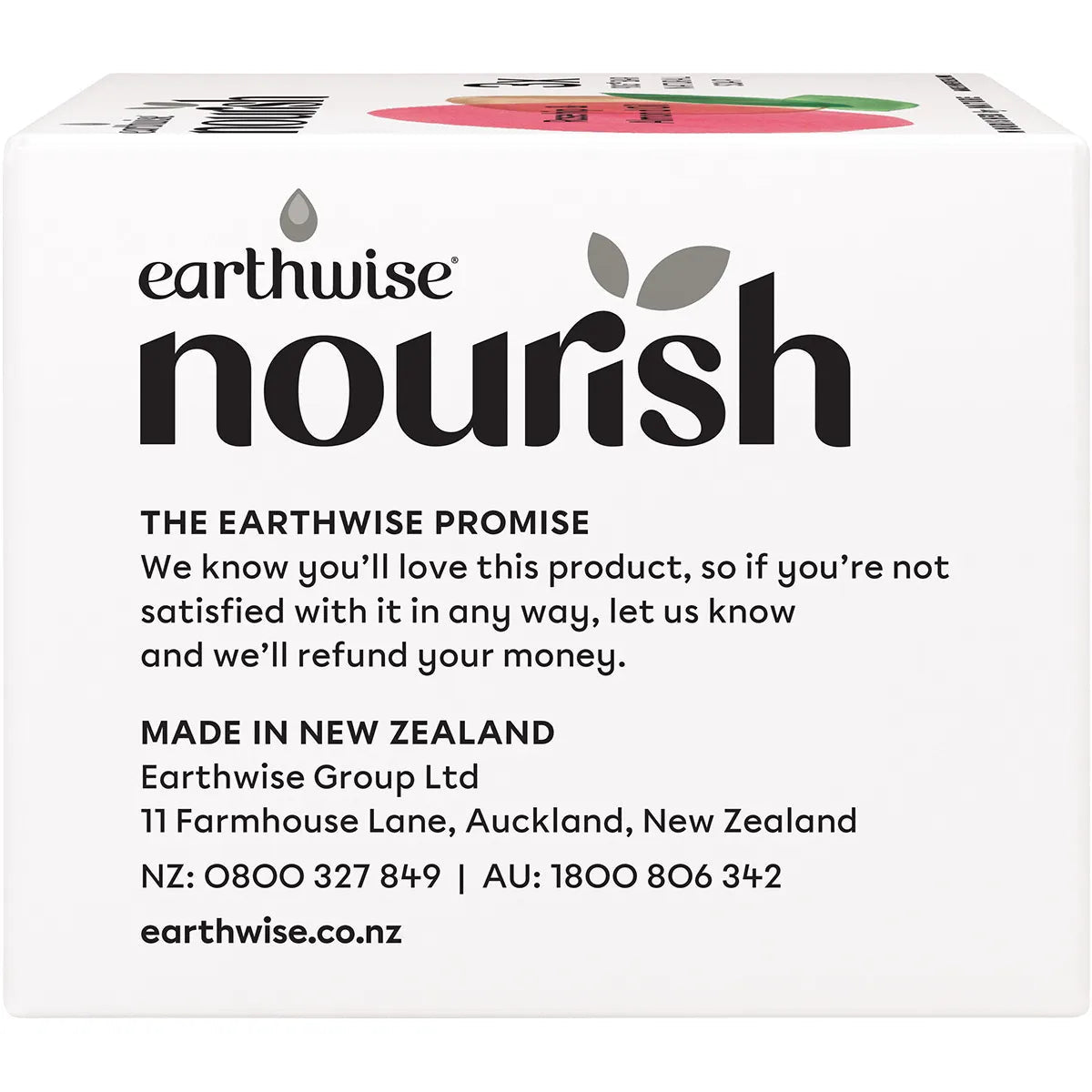 EARTHWISE NOURISH Natural Soap Bar Rosehip & Almond Oil 3x90g EARTHWISE