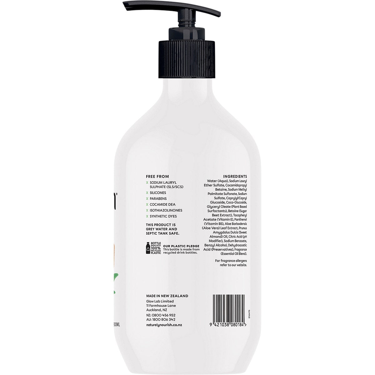 Earthwise Nourish Shampoo Balance Normal Hair 800ml EARTHWISE