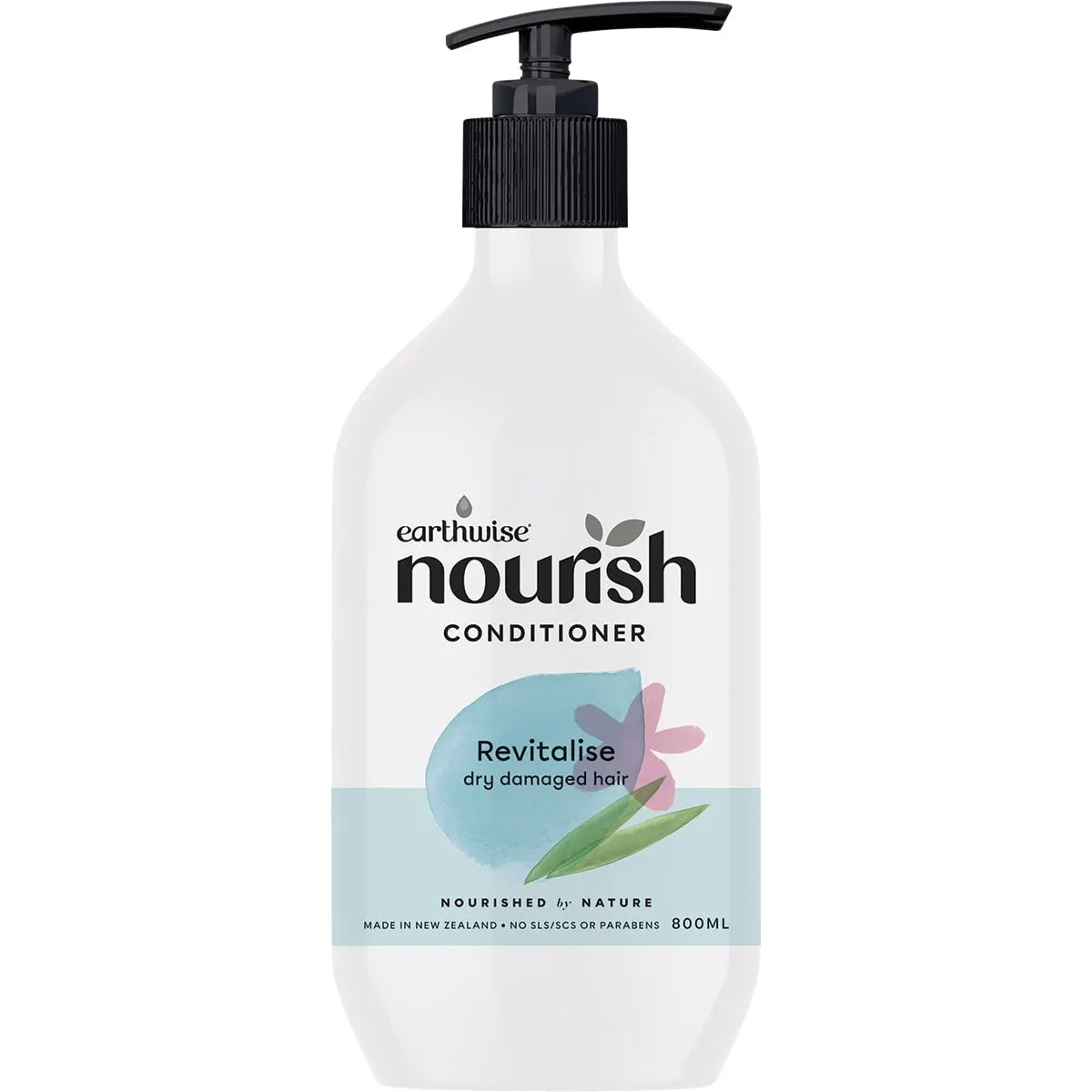 Earthwise Nourish Conditioner Revitalise Dry Damaged Hair 800ml EARTHWISE