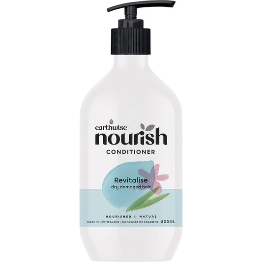 Earthwise Nourish Conditioner Revitalise Dry Damaged Hair 800ml EARTHWISE