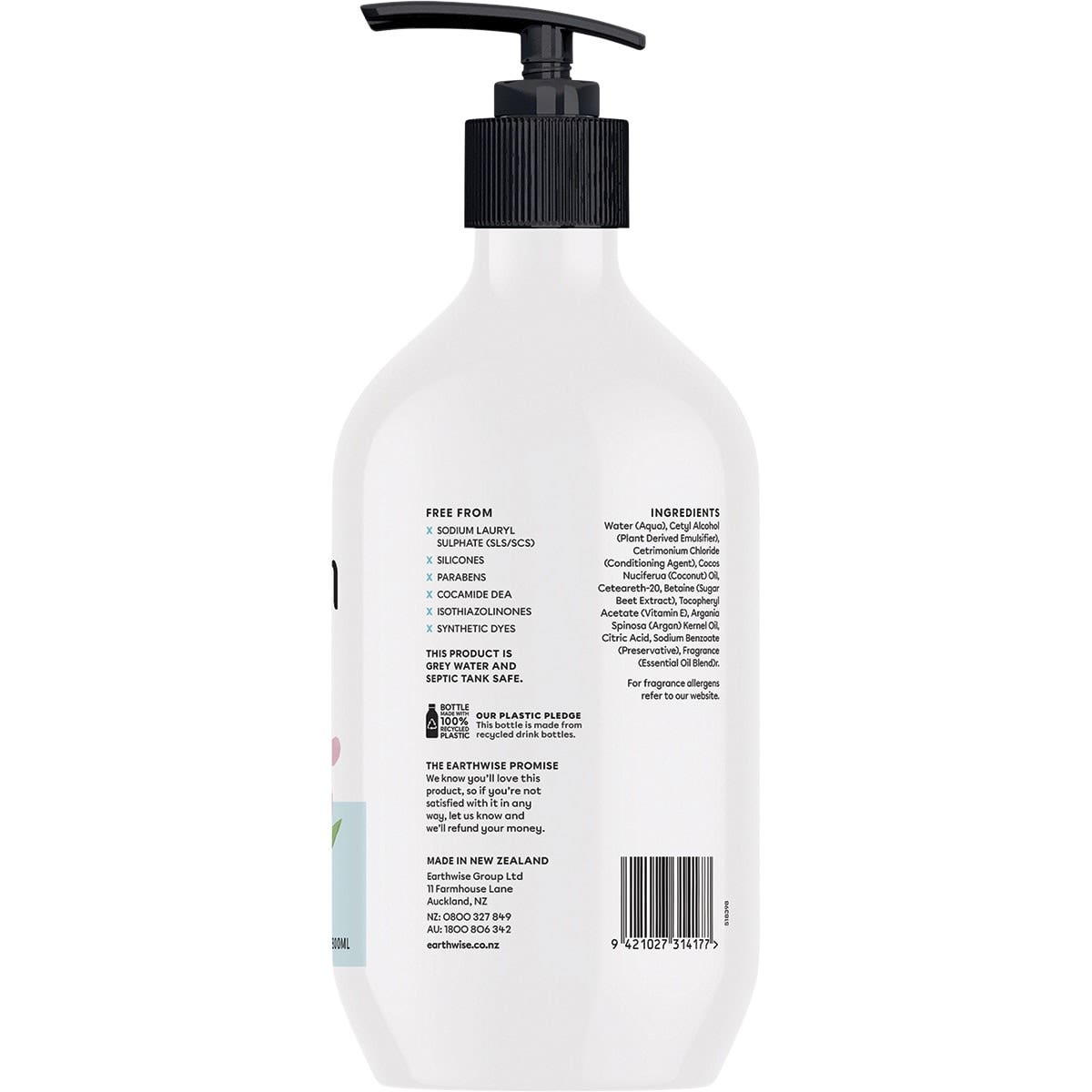 Earthwise Nourish Conditioner Revitalise Dry Damaged Hair 800ml EARTHWISE